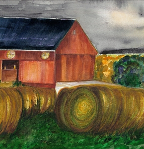 Red Barn in Wisconsin