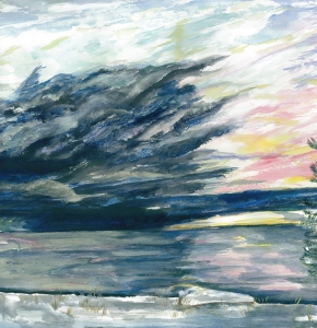 Storm over Lake Superior