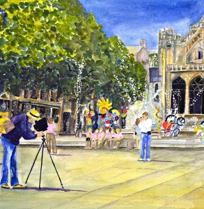 August in Paris