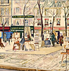 Place du Tertre, Paris, France