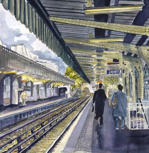 Stalingrad Station, Paris