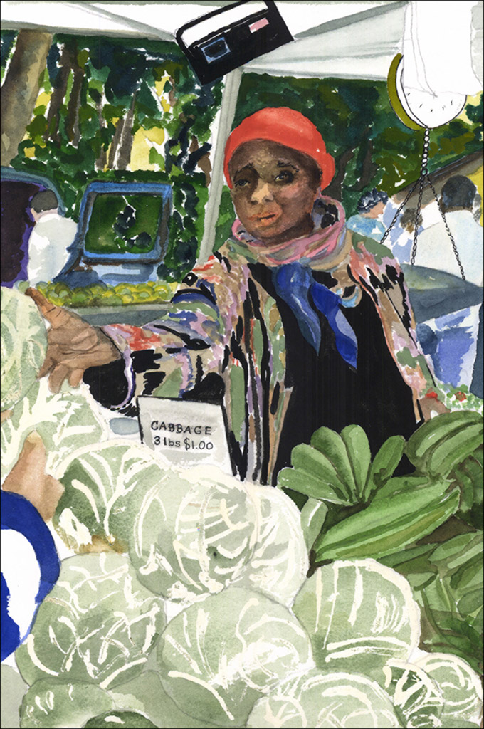 cabbage lady, repollo