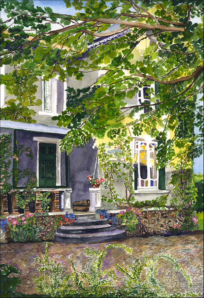 Les Lauriers, Senonches, France is a private home southwest of Paris